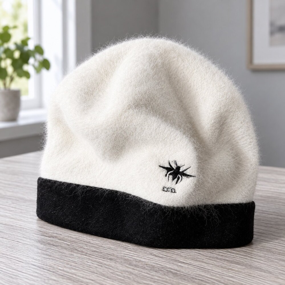 Dior Embroidered Fuzzy Beanie - Picture 4 of 6